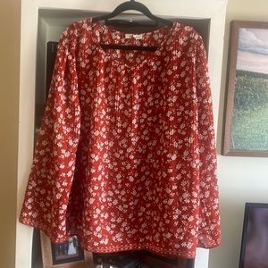 Max Studio Floral Top